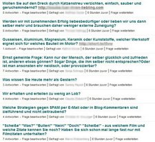 xing fragen